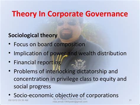 corporate governance theories and practices