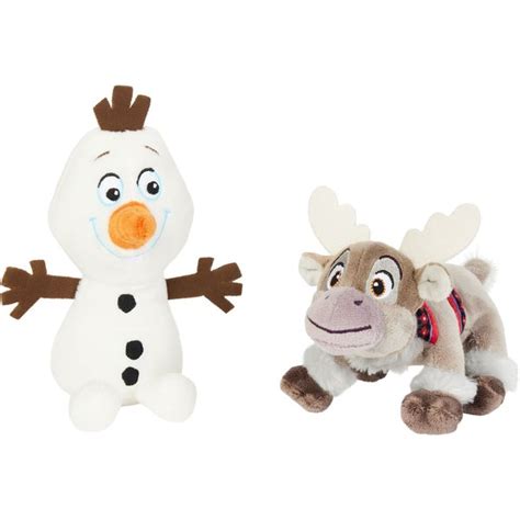 Out of Stock - DISNEY Frozen's Olaf & Sven Plush Cat Toy with Catnip, 2 count - Chewy.com