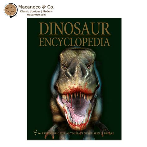 Igloo Books Dinosaur Encyclopedia Hardcover Book - Macanoco and Co.