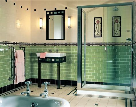 20+ Vintage Art Deco Bathroom - DECOOMO