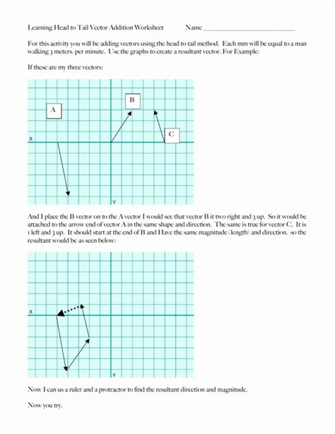 50 Vector Worksheet Physics Answers