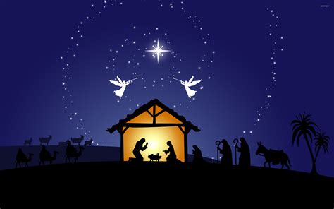 Nativity scene wallpaper - Holiday wallpapers - #50278