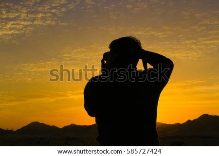 Lion Silhouette Sunset Stock Photo 75691546 - Shutterstock