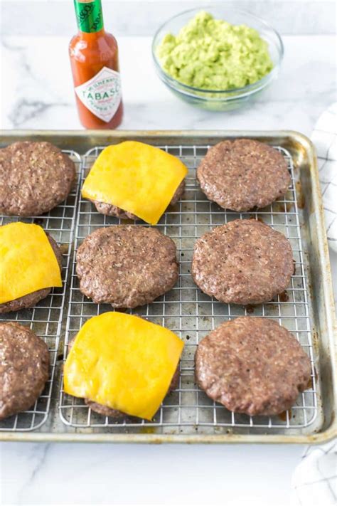 Easy, Oven Baked Hamburgers - Simply Whisked