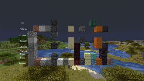 All Stone types and their variants : r/Minecraft