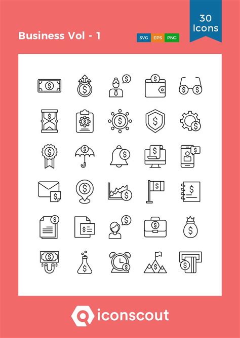 Business Vol - 1 Icon Pack - 30 Free Download Business Icons | IconScout | Icon pack, Icon ...