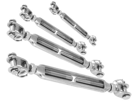 Jaw Jaw Open Turnbuckle G316 Stainless Steel ALL SIZES