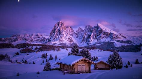 Winter Cabin 4k Wallpapers - Wallpaper Cave