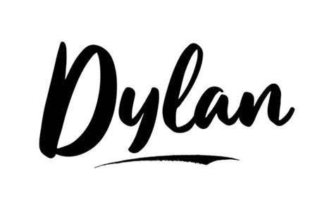 Dylan In Cursive Font