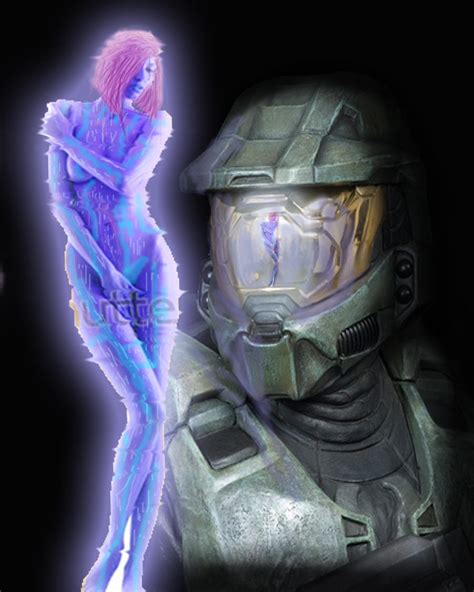 master chief and cortana by GamerGirl117 on DeviantArt