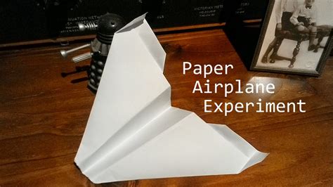 Science Paper Airplanes Experiment