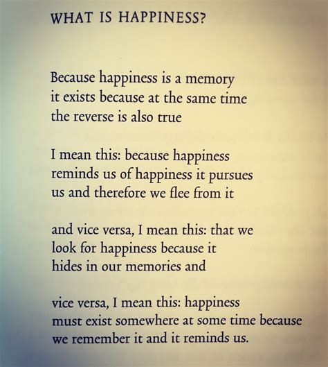 POEM A DAY: WHAT IS HAPPINESS - The Poetry Book Society