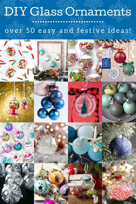 DIY Glass Ornaments for Your Christmas Tree - Mod Podge Rocks