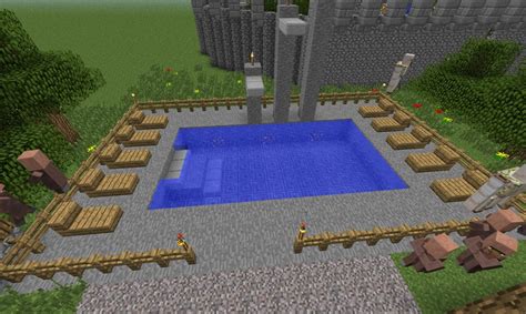 Community Pool – Minecraft Building Inc