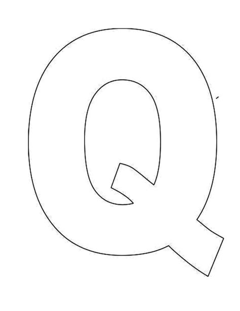 Bubble Letter Q Coloring Pages Coloring Pages