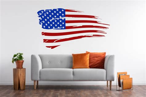 American Flag Vinyl Decal Sticker