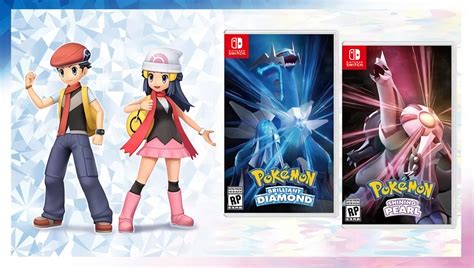 Pokemon Brilliant Diamond/Shining Pearl Box Art + Double Pack 19 November 2021 | Nintendo Switch ...