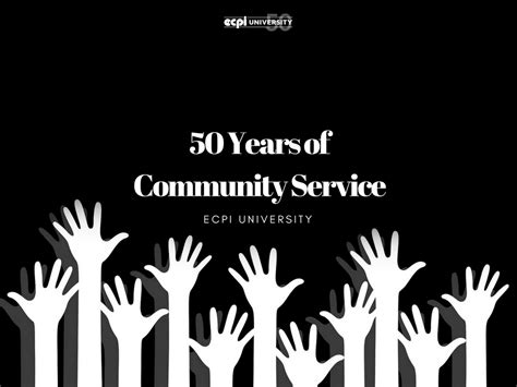 50 Years of Community Service at ECPI University