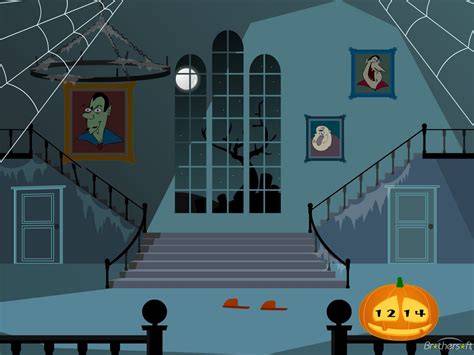 Animated Haunted House Desktop Wallpaper - WallpaperSafari