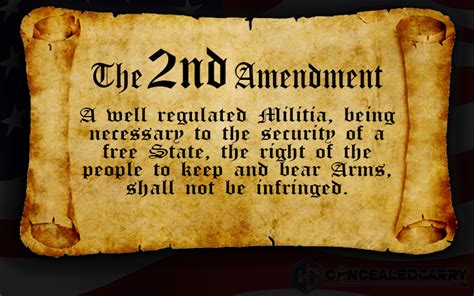 The Second Amendment » Concealed Carry Inc