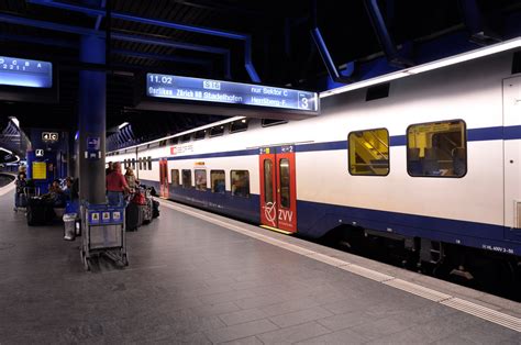 Zurich Airport Train Station | BarnNightOwl | Flickr