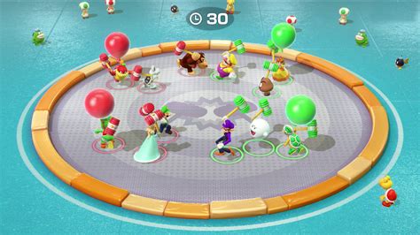 Lots of Super Mario Party footage