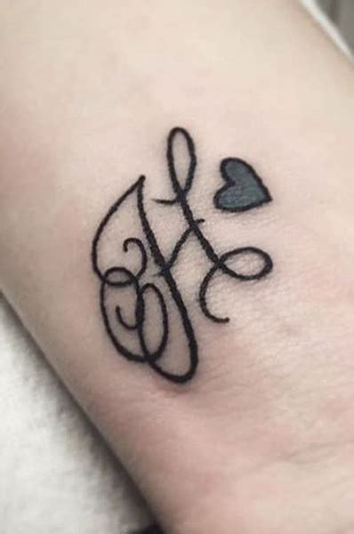 20 Fantastic H Letter Tattoo Designs with Images | Styles At Life