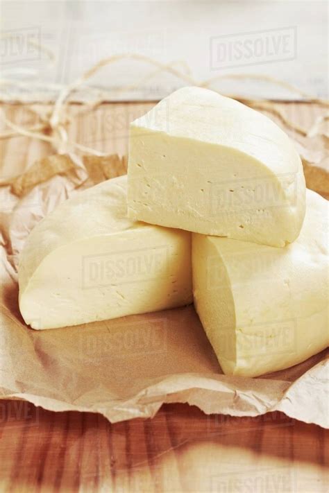 Cow milk cheese from Galicia - Stock Photo - Dissolve