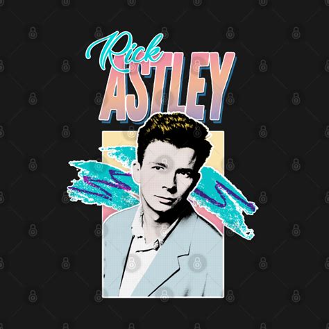 Rick Astley 80s Aesthetic Tribute Design - Rick Astley - Tank Top | TeePublic