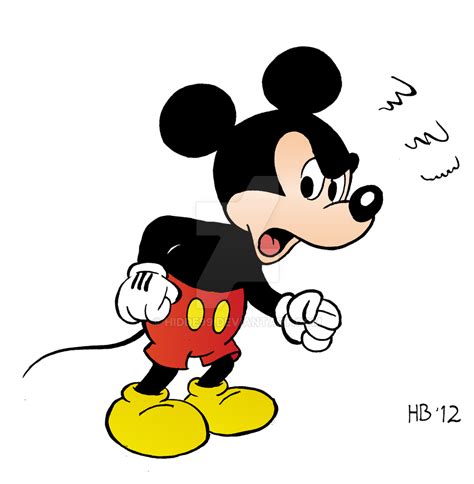 Angry Mickey Mouse by Hidde99 on DeviantArt