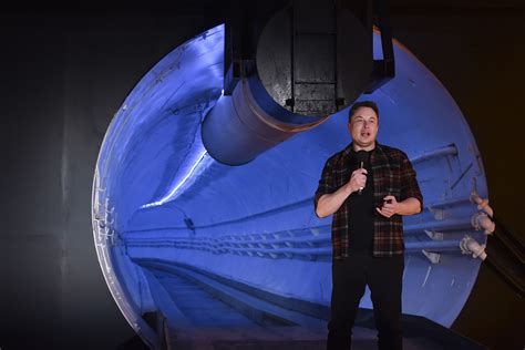 Billionaire Elon Musk Unveils First High-Speed Hyperloop Tunnel In California - GQ