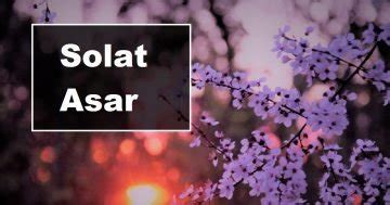 Niat & Cara Solat Asar (Panduan Lengkap) - Aku Muslim