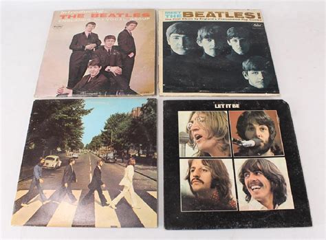 4pcs Rock & Roll VINTAGE BEATLES ALBUMS First US Album - Jan 07, 2018 | Worth Auctions in NY