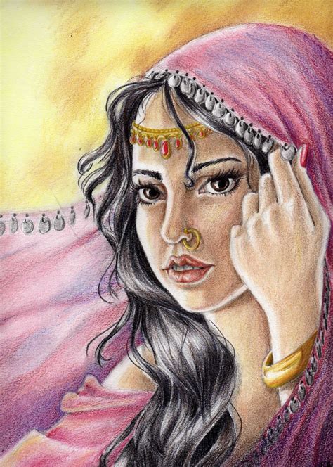 queen esther of persia Scripture Art, Bible Art, Esther Bible, Colored Pencil Portrait, Queen ...