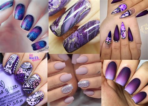 Stunning Purple Nail Designs For 2019, 41% OFF