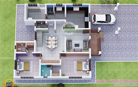 Gorgeous Kerala home design with floor plan - Kerala Home Design and Floor Plans - 9K+ Dream Houses