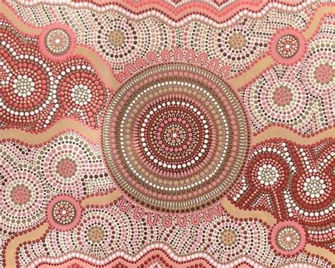 Aboriginal Art Dot Painting, Aboriginal Art Symbols, Dot Art Painting, Acrylic Painting Canvas ...