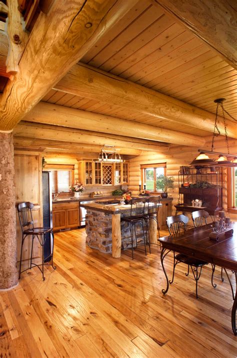 Log Cabin Interior Wall