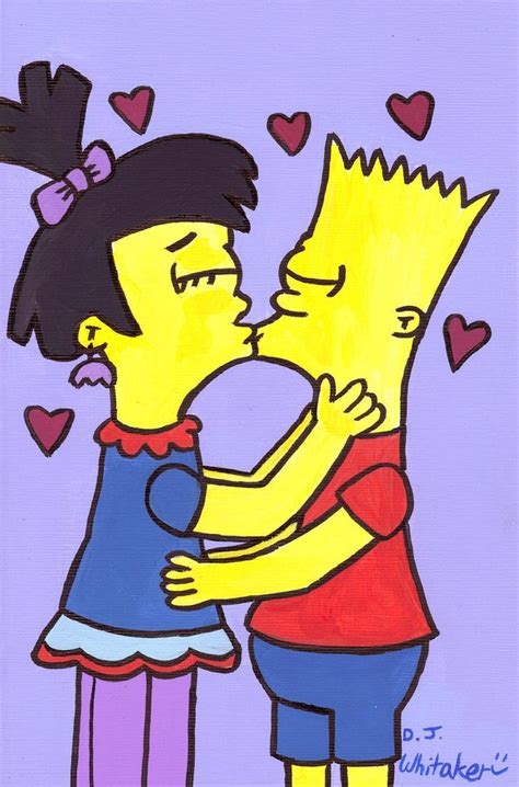 Bart and Nikki Kissing by DJgames on DeviantArt