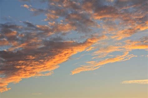 Free Stock Photo of Clouds in sunset sky | Download Free Images and Free Illustrations