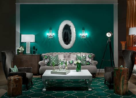 25 Green Living Rooms And Ideas To Match