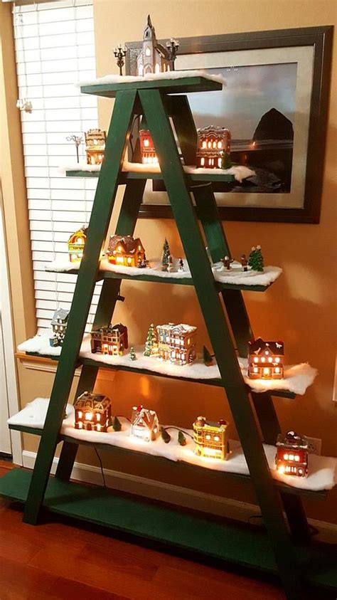 Christmas Village Display Stand - Woodworking Project by Tim - Craftisian