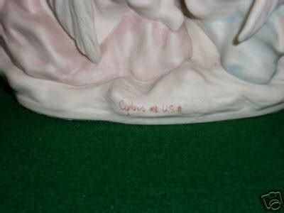 Cybis "Adoration" Angels over Jesus Porcelain Figurine | #17117289