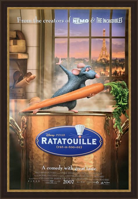 Ratatouille - 2007 - Original Movie Poster - Art of the Movies