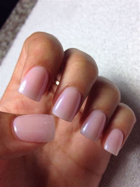 Square Short Light Pink Acrylic Nails - bmp-review