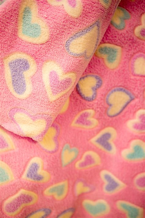 PTD Coral Fleece (Heart) – The Fabric Warehouse