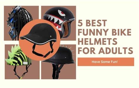 5 Best Funny Bike Helmets For Adults | Have Some Fun – Helmet Shops