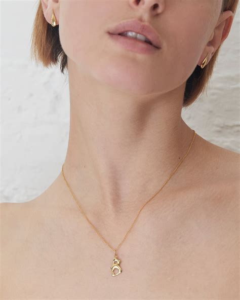 Alphabet Necklace | Gold Plated | BAR Jewellery