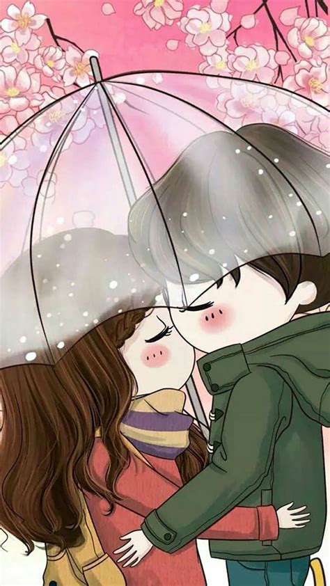 Pin by Krynalyma on PAPEL | Cute couple wallpaper, Cute love cartoons, Cute couple cartoon