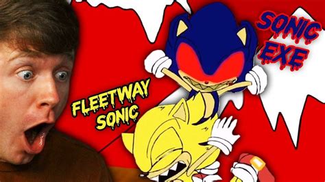 SONIC.EXE vs FLEETWAY SONIC in the ULTIMATE FIGHT - YouTube